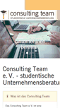 Mobile Screenshot of consulting-team.eu